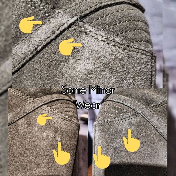 Nike Dunk Sky Hi olvie green Wedge Sneakers - Olive and Red - Picture 6 of 10